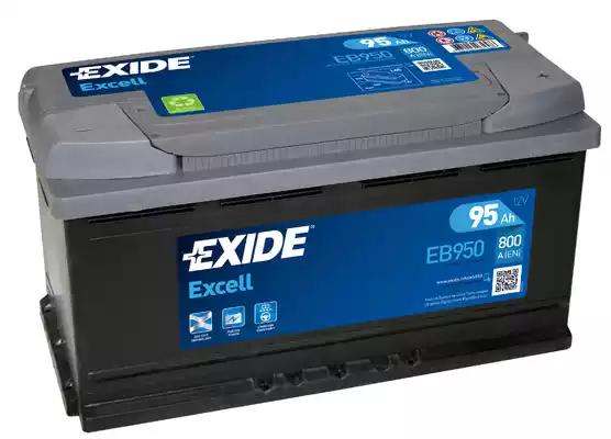 АКБ  95 а/ч EXIDE EXCELL [12V 95Ah 800A B13] 353x175x190mm;Полярность ETN 0 [-/+]